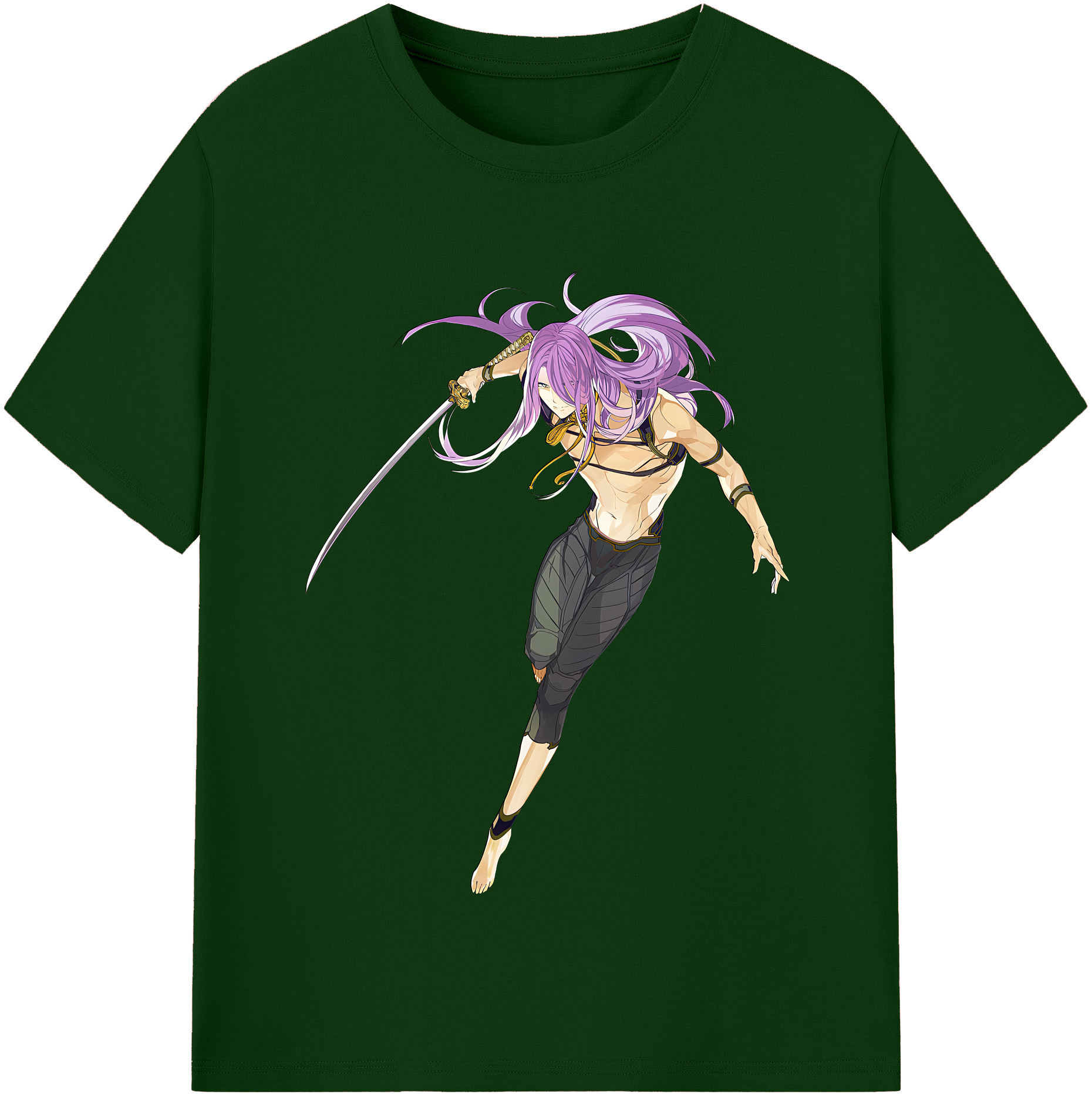 （画像用） 刀剣乱舞 Touken Ranbu 綿100％半袖Tシャツ（フロントプリント）